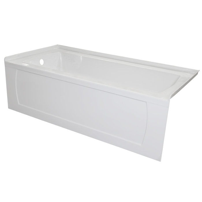 Valley Acrylic Ltd. Signature 60" x 34" Alcove Soaking Acrylic Bathtub
